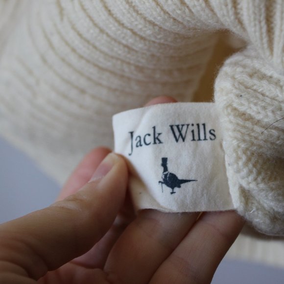 Jack Wills Cable Knit Wool Sweater Small - Picture 10 of 10